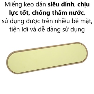 Thanh dán tường 4 móc gập gọn nhựa VIỆT NHẬT - Treo đồ, quần áo, chịu lực, siêu dính - 2811