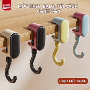 Móc Treo Balo, Túi Xách Cứng Cáp, Móc Treo Đồ Cạnh Bàn Có Thể Xoay Điều Chỉnh Dễ Dàng