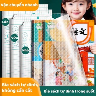 Bọc Sách Học Sinh Tự Dính – Bọc Sách Bền Chắc, Dán Nhanh, Phù Hợp Sách Giáo Khoa, Vở Bài Tập