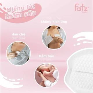 Hộp 30 Miếng Lót Thấm Sữa Fatzbaby - Miếng Lót Thấm Sữa Cho Mẹ