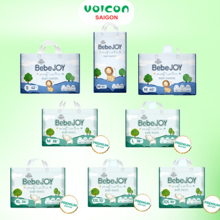 Tã Bebejoy Premium Dán/ Quần – Siêu mềm mại | Thấm hút vượt trội | Chống tràn hiệu quả | Chính hãng