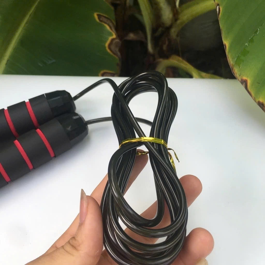 DÂY NHẢY THỂ DỤC ĐỐT CALO NHANH - Dây Nhảy Giảm Cân Lõi Thép Đàn Hồi Cao Cấp,Dây Nhảy Không Tạ Tập Thể Dục Gia Đình