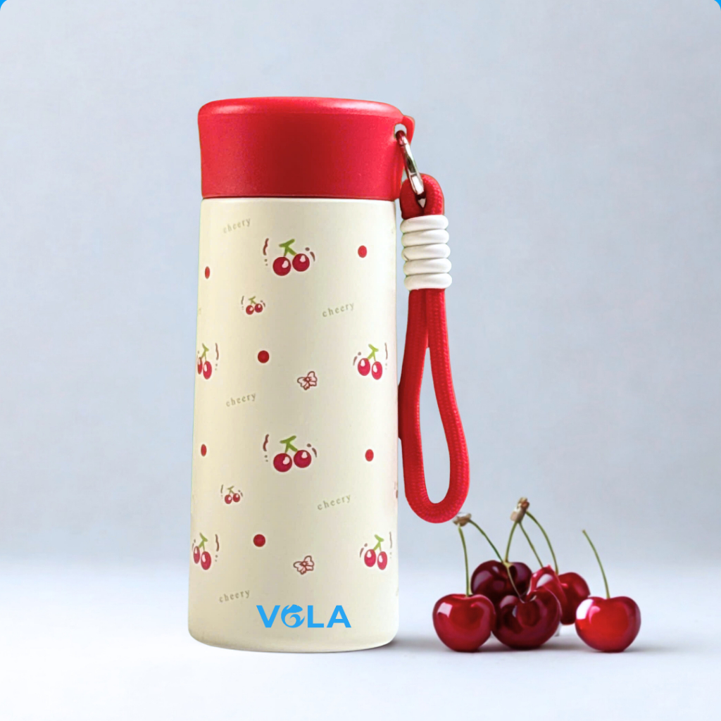 Bình giữ nhiệt VOLA 360ml inox 316 cao cấp, Bình giữ nhiệt nhỏ gọn tiện dụng khắc tên miễn phí