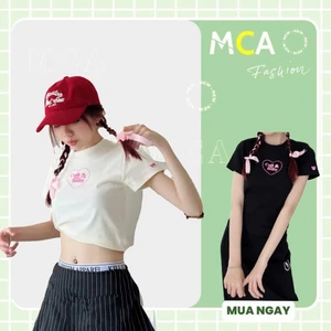 Áo thun babytee MCA nữ In chữ Call me baby A5656