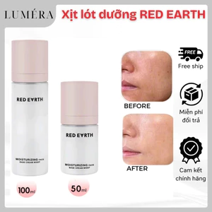 Xịt Lót Dưỡng Da Cấp Ẩm RED EARTH V10 Chính Hãng Khóa Ẩm Cho Da