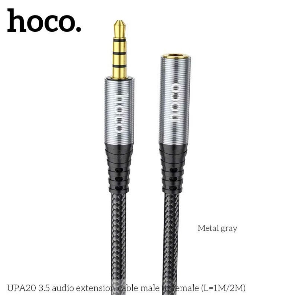 Cáp chuyển đổi 3.5 Hoco UPA20 dài 2m và 1m.