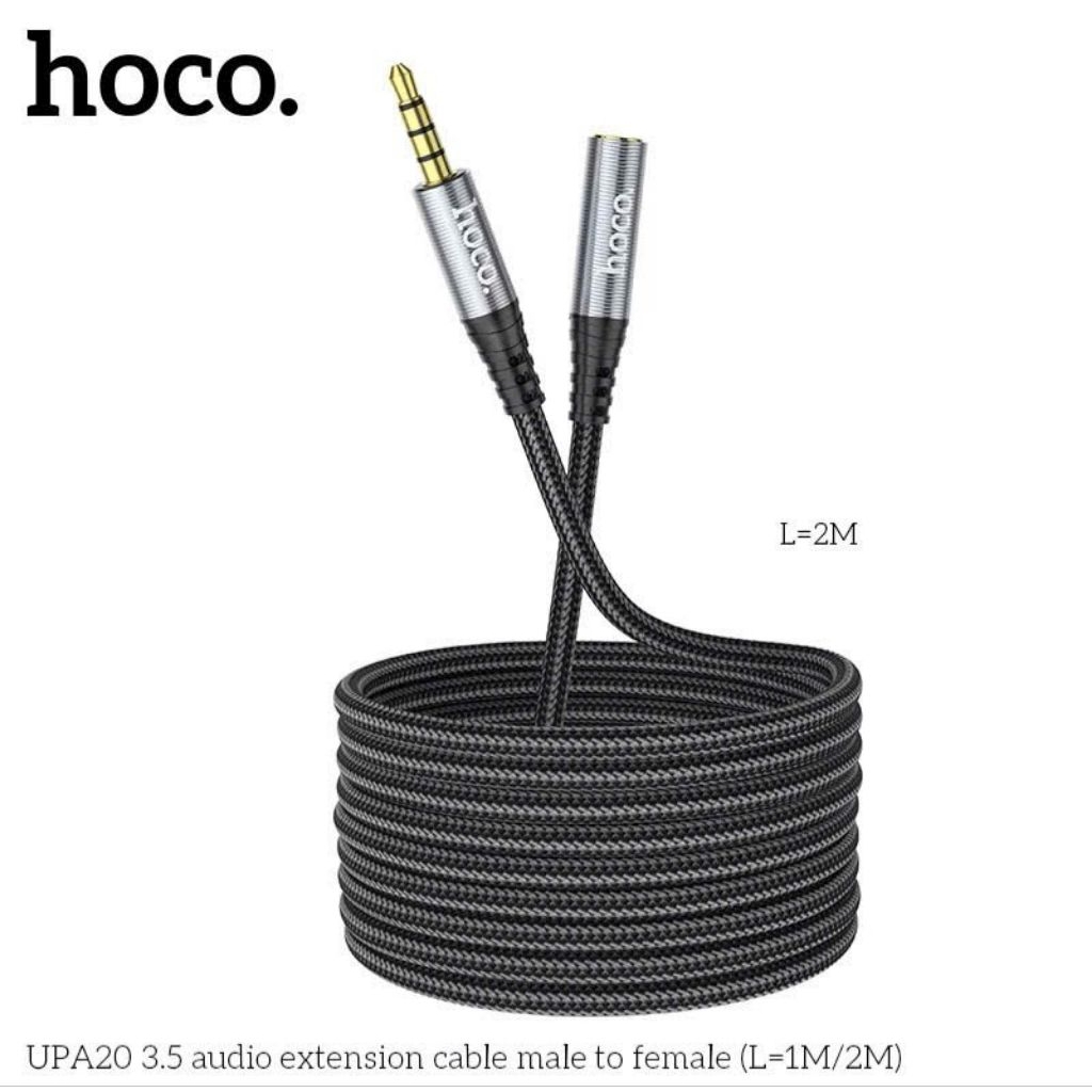 Cáp chuyển đổi 3.5 Hoco UPA20 dài 2m và 1m.