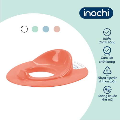Ghế lót Toilet inochi, thiết kế miếng đệm chống trơn trượt, bệ lót bồn cầu cho bé, inochi store hcm