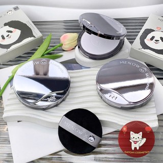 [MENOW] Phấn Phủ Nén Menow Gấu Trúc Khổng Lồ Vỏ Xám, Complexion Powder, 21g