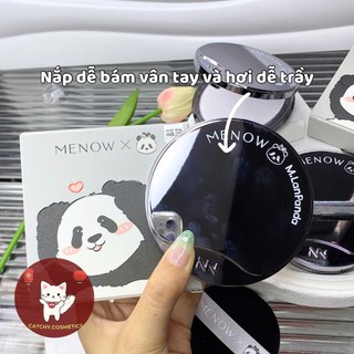 [MENOW] Phấn Phủ Nén Menow Gấu Trúc Khổng Lồ Vỏ Xám, Complexion Powder, 21g