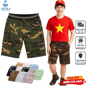 Combo 3 Quần short nam kaki lưng thun co giãn, thoáng mát, basic dễ phối đồ