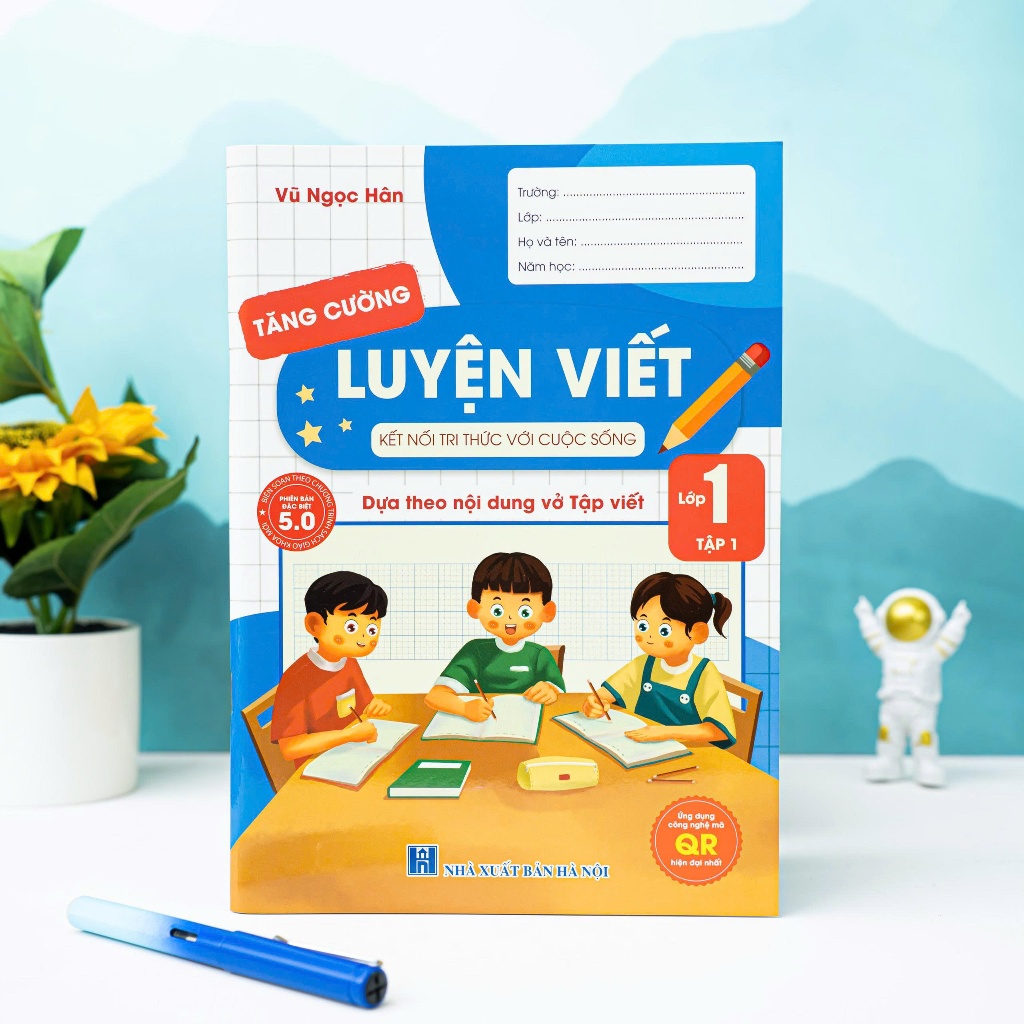 Sách - Luyện Viết Tăng Cường Lớp 1 Tập 1 - Kết Nối Tri Thức Với Cuộc Sống