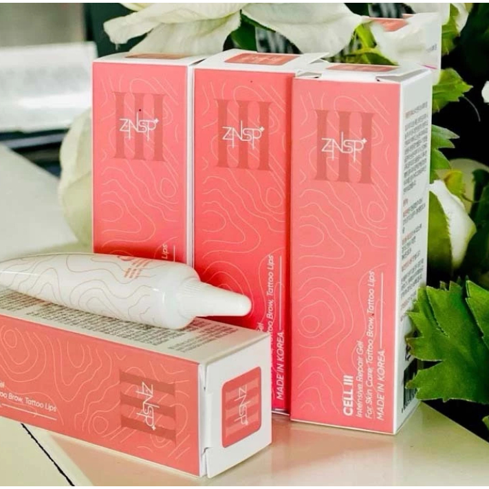Gel tái tạo tế bào gốc Znsp Stem Cells 3 mới 2024 cho môi sau phun hiệu quả