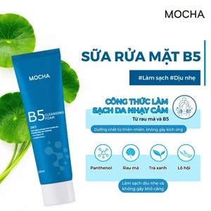 Sữa rửa mặt B5 dịu nhẹ thương hiệu Mocha 25g