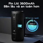 SODLK Loa Bluetooth T21 Công Suất 60W Chống nước IPX7 Âm thanh siêu trầm Hỗ Trợ Thẻ TF/USB/Jack AUX 3.5mm BH 12 THÁNG — ảnh 5
