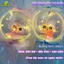Đèn Lồng Trung Thu Qủa Cầu Nhựa Trong Suốt BỐ KHỦNG LONG Có Đèn Nhiều Mẫu Hoạt Hình Dễ Thương Hottrend 2025