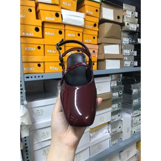 Giày bệt nữ da PU tổng hợp dệt vải đế cao su sang chảnh style tiểu thư phối đồ xinh iu