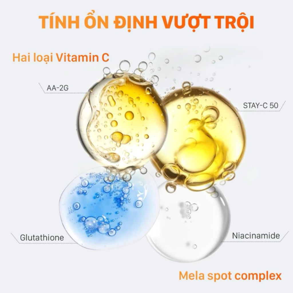 Tinh Chất Vitamin C Mờ Thâm Sáng da CNP Derma+ Answer Mela Spot Brightening Ampule 15ml/50ml