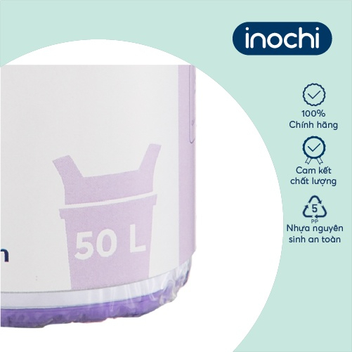 Túi rác tiện dụng có quai hương Inochi, hương lavender, hương chanh