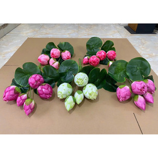 Hoa sen Cung Đình cao cấp Loại 1 - Hoa giả decor