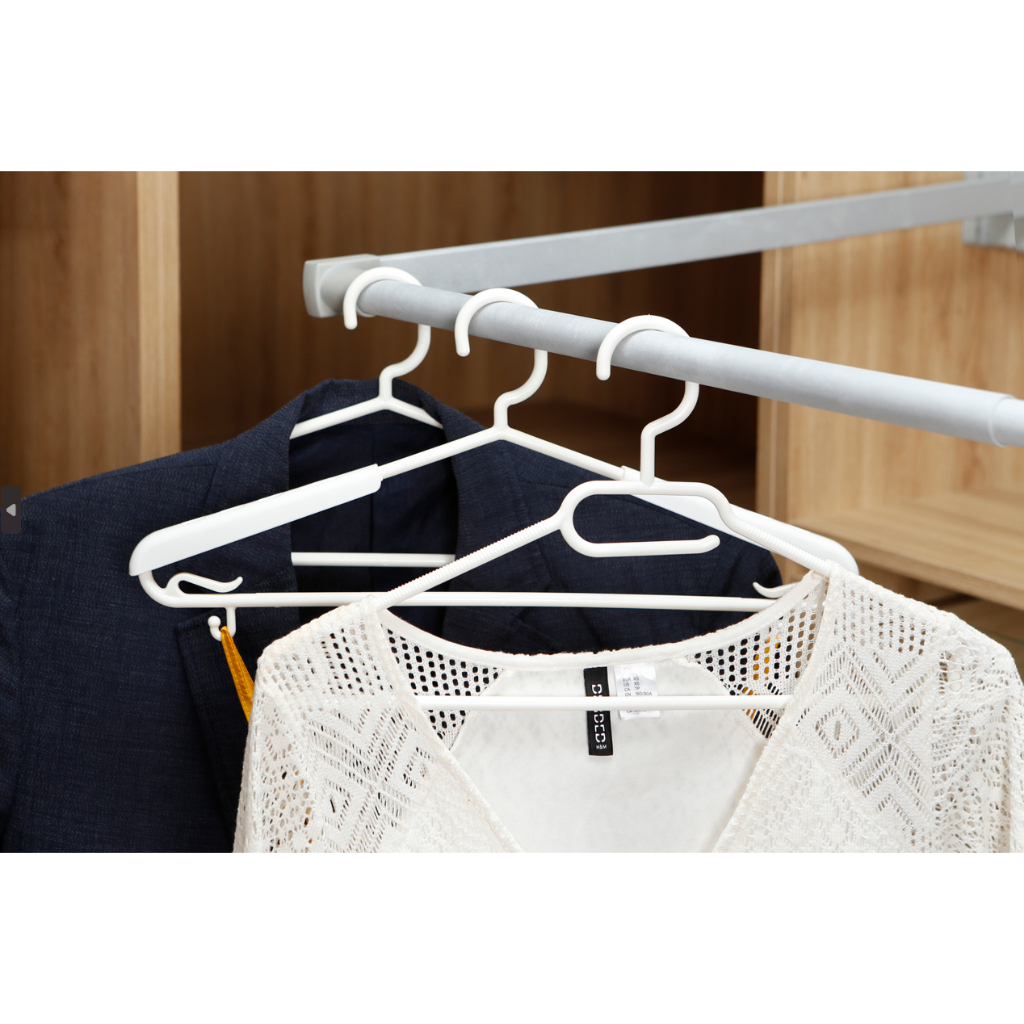 Móc treo quần áo cao cấp inochi, thiết kế gờ chống trượt, móc áo người lớn, trẻ em. Inochi store hcm