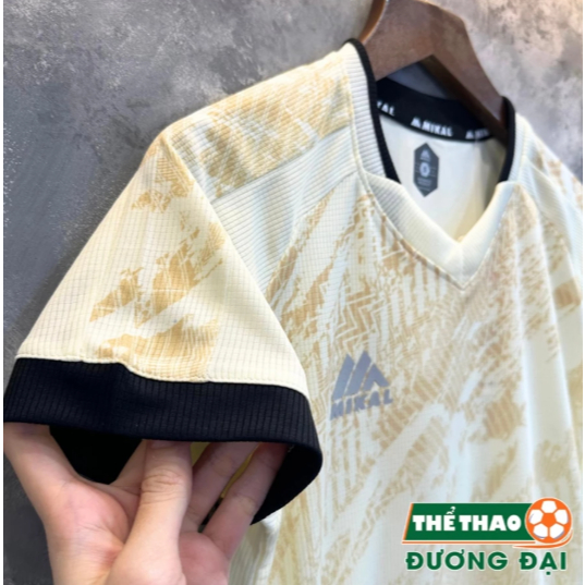 [Peinn] Quần Áo Bóng Đá Trẻ Em Thiết Kế Mikal Ravid Kem Thun Mè Thoáng Khí Đồ Đá Banh Cho Bé