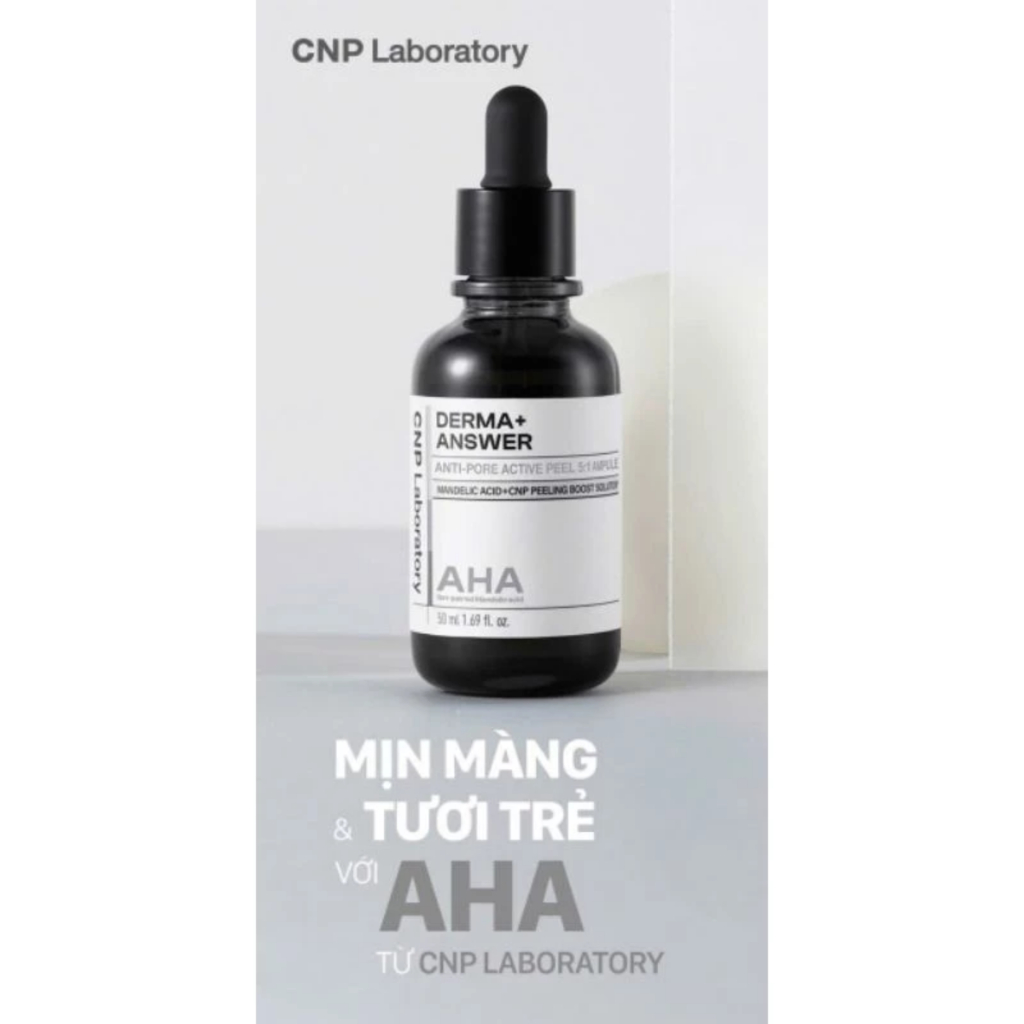 [Sample] Serum Dưỡng Sáng Da Aha Cnp Laboratory Derma+ Answer Anti Pore Active Peel Ampule 0.7ml