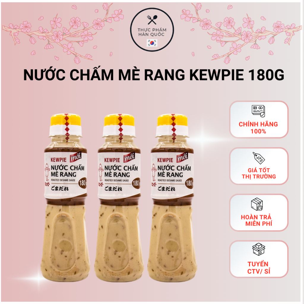 Nước chấm mè rang Kewpie chai 180ml | Shopee Việt Nam