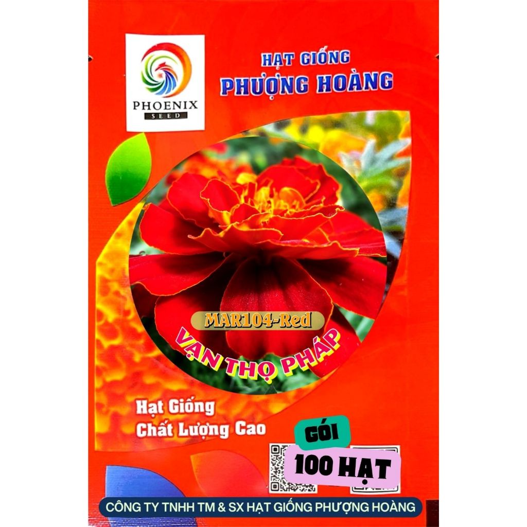 Hoa Vạn Thọ Ban Mai MAR104 Hạt Giống Phượng Hoàng