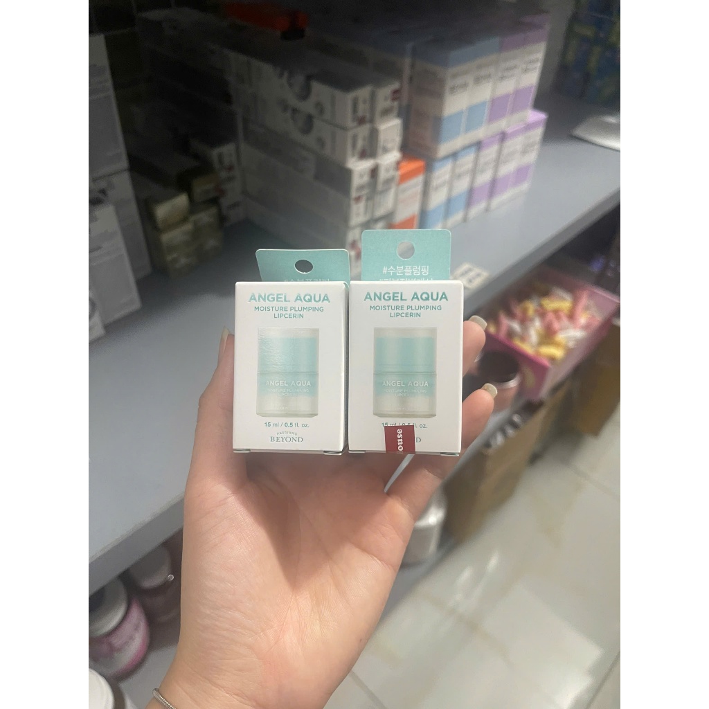 Son Dưỡng Môi Thuần Chay Beyond  Angel Aqua Moisture Plumping Lipcerin 15ml Belif