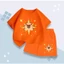 Set Đồ Thun Cotton Trẻ Em Mùa Hè – Hình CapyBara Đeo Kính Râm, Vải Co Giãn Thoáng Khí (M 265)