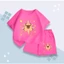 Set Đồ Thun Cotton Trẻ Em Mùa Hè – Hình CapyBara Đeo Kính Râm, Vải Co Giãn Thoáng Khí (M 265)