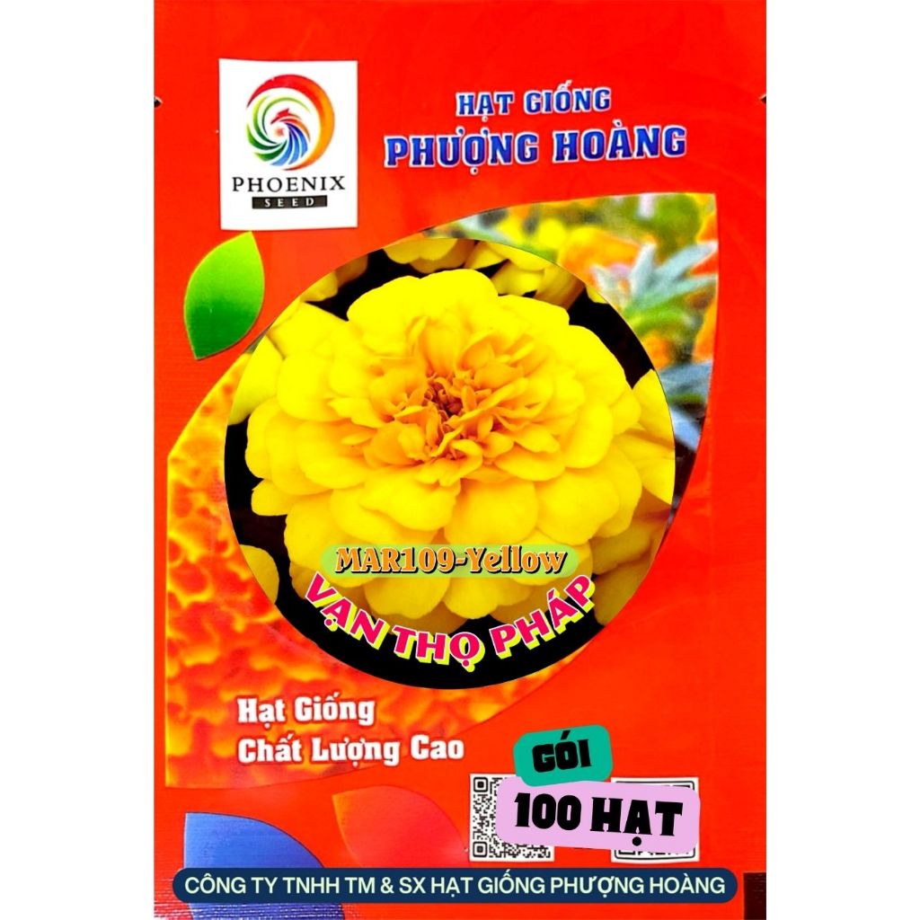 Hoa Vạn Thọ Ban Mai MAR109 Hạt Giống Phượng Hoàng