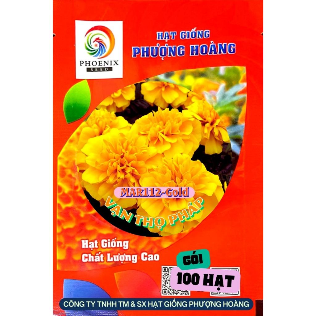 Hoa Vạn Thọ Ban Mai MAR112 Hạt Giống Phượng Hoàng