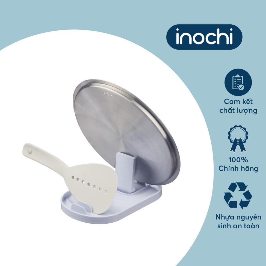 Khay gác dụng cụ nhà bếp inochi, khay gác đũa muỗng, khay gác vung nồi nhựa nguyên sinh