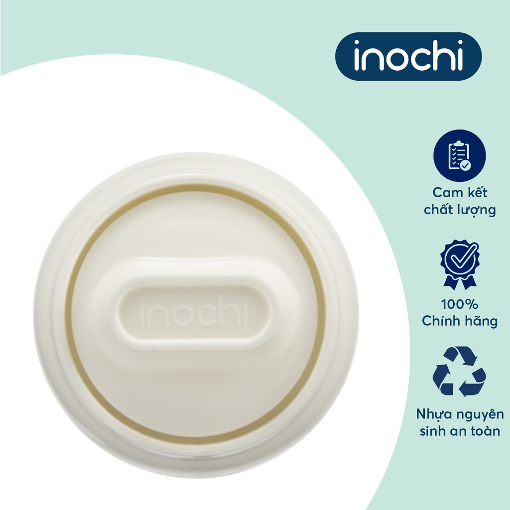 Hộp đựng gia vị tritan inochi, hộp gia vị có kèm muỗng, nắp rong cao su kín, có khay đựng