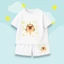 Set Đồ Thun Cotton Bé Trai Bé Gái – Hình CapyBara Đeo Kính Râm Dễ Thương, Vải Mát Mẻ Mùa Hè (M 265)