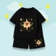 Set Đồ Thun Cotton Bé Trai Bé Gái – Hình CapyBara Đeo Kính Râm Dễ Thương, Vải Mát Mẻ Mùa Hè (M 265)