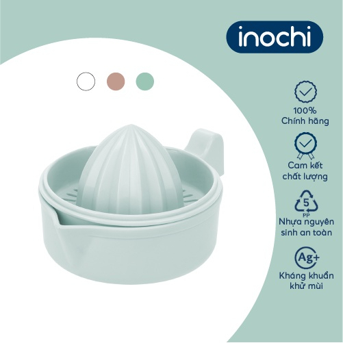Bộ vắt cam cao cấp inochi, vắt cam bằng tay, nhựa nguyên sinh an toàn sức khỏe dễ dàng vệ sinh inochi store hcm