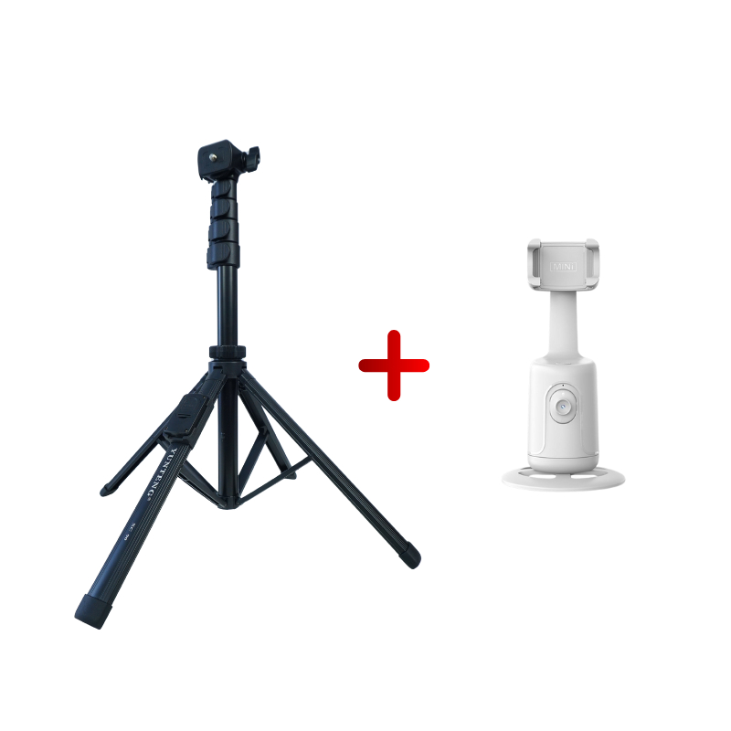 Combo Gậy Tự Sướng Yunteng XC90 + Gimbal Xoay 360 P01 – Phụ Kiện Livestream, Quay Video
