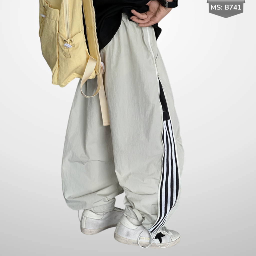 Quần ống rộng Phong Cách hip hop Đường Phố Cho Bé Trai, Bé Gái B741 | JJ Kids Fashion