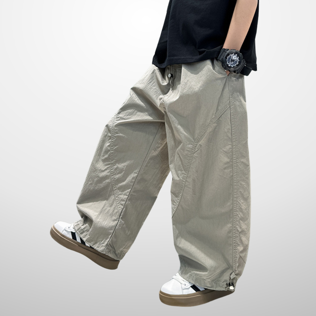Quần Dù Ống Rộng Trẻ Em Phong Cách Hip Hop Cho Bé Trai Bé Gái B742 | JJ Kids Fashion