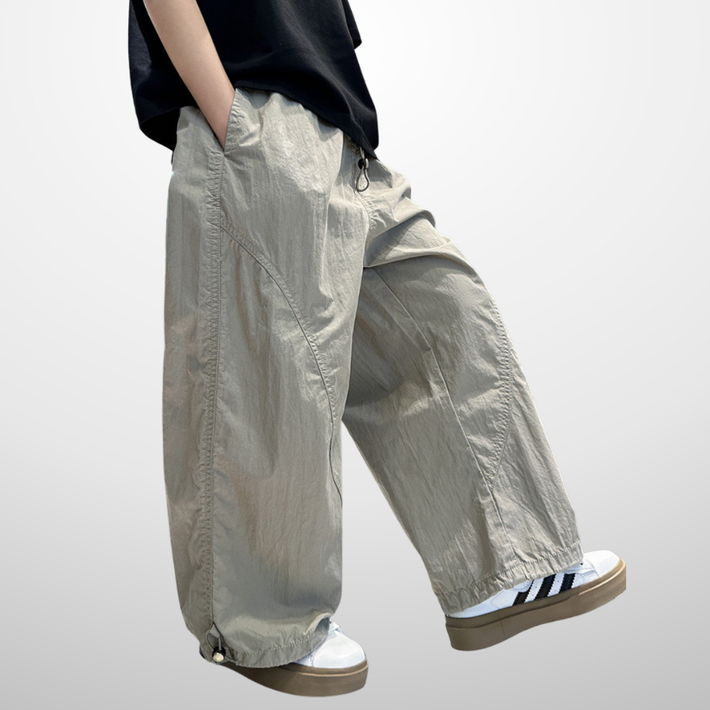 Quần Dù Ống Rộng Trẻ Em Phong Cách Hip Hop Cho Bé Trai Bé Gái B742 | JJ Kids Fashion