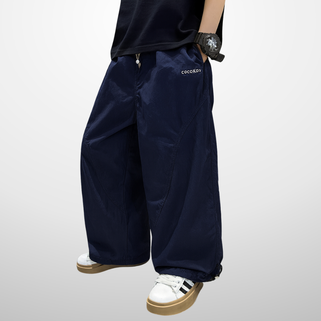 Quần Dù Ống Rộng Trẻ Em Phong Cách Hip Hop Cho Bé Trai Bé Gái B742 | JJ Kids Fashion