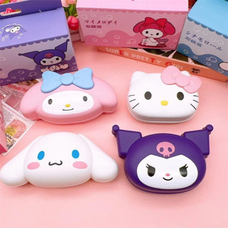 Gương Kèm Lược Mini 2in1 Hình Kuromi /Cinnamoroll /Melody Siêu Xinh Cho Bé Gái Thiết Kế Dễ Thương Nhỏ Gọn Dễ Dàng Bỏ Túi