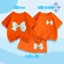 Set Bộ Mùa Hè Cho Bé – In 2 Mặt Hình Nơ Trắng Xanh Nhạt, Vải Thun Cotton Mềm Mịn Thoáng Khí (M 266)