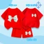 Set Bộ Mùa Hè Cho Bé – In 2 Mặt Hình Nơ Trắng Xanh Nhạt, Vải Thun Cotton Mềm Mịn Thoáng Khí (M 266)