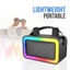 Loa bluetooth karaoke âm thanh vòm 6D công suất lớn bass mạnh, loa karaoke tặng kèm 2 mic - Mẫu mới