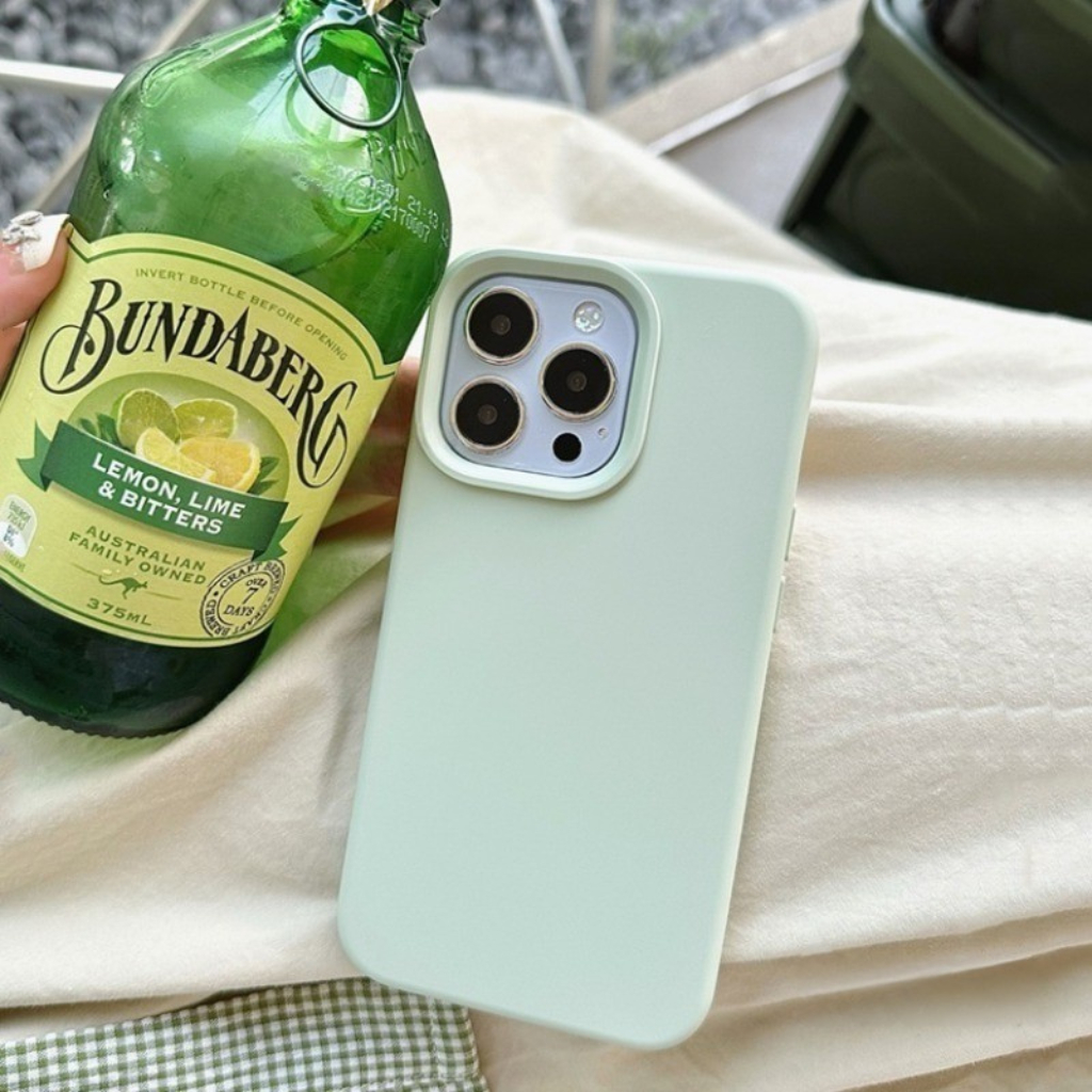 Ốp Lưng iPhone TPU Màu Pastel Chống Bẩn Lót Nhung, Chống Sốc, Bảo Vệ Camera - iP 7/8/X/XS/11/12/13/14/15/16/17/Plus/Pro/