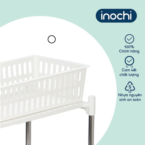 Kệ trượt inochi đựng gia vị, sách, mỹ phẩm, kệ nhà bếp, phòng tắm tiện dụng